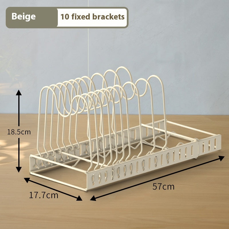 Punch-free rack