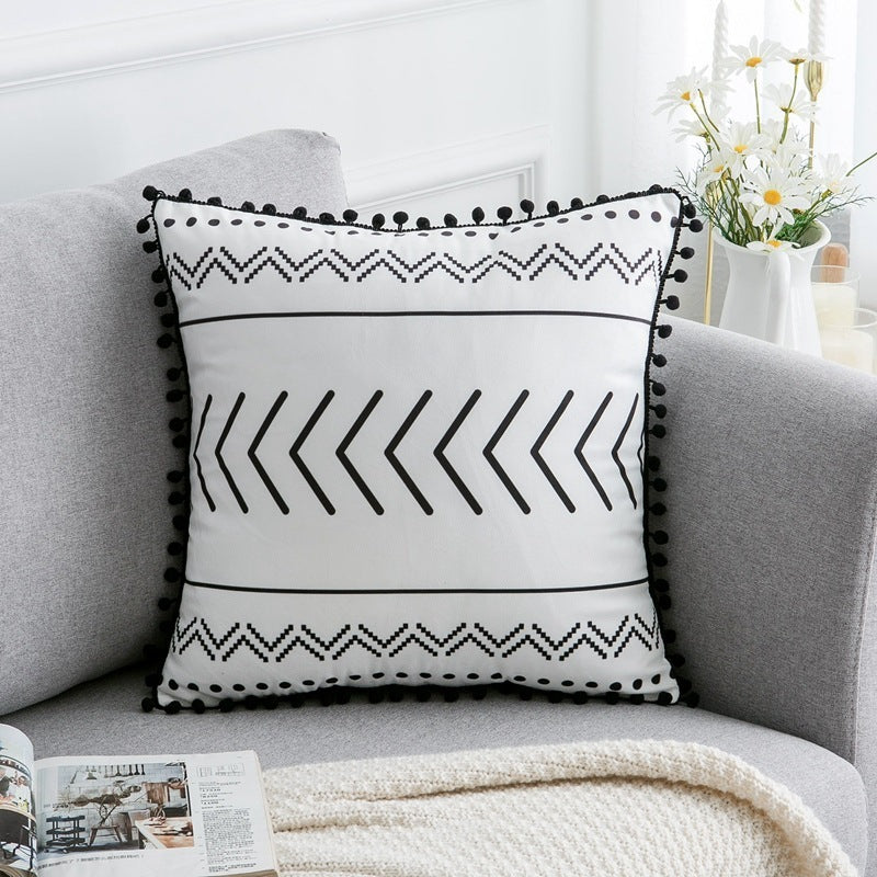 Bohemian-Inspired Decorative Throw Pillow – Ethnic Pattern Cushion for Sofa & Bed - AVENWU
