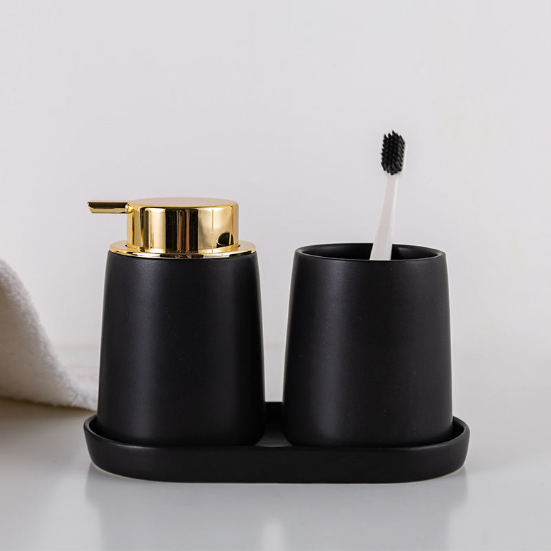 Bathroom soap dispenser