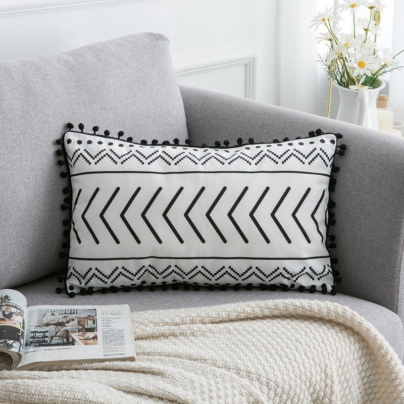 Bohemian-Inspired Decorative Throw Pillow – Ethnic Pattern Cushion for Sofa & Bed - AVENWU