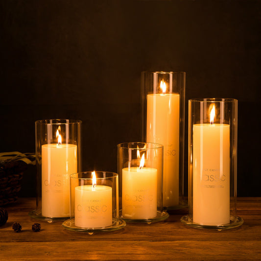 Bottomless candle holder

Bottomless candle holder

