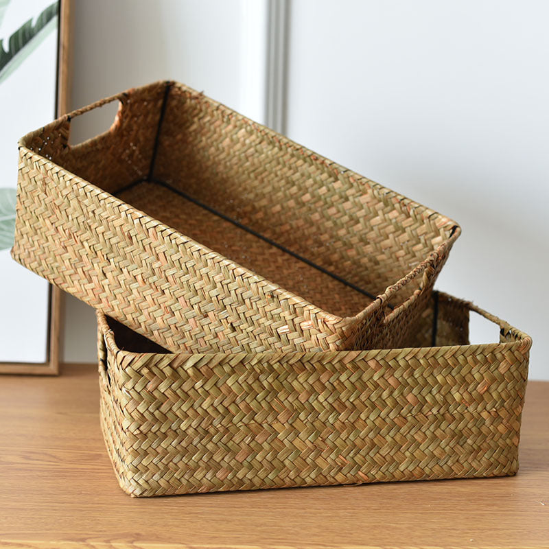 Bamboo Finishing & Organizer Baskets - AVENWU
