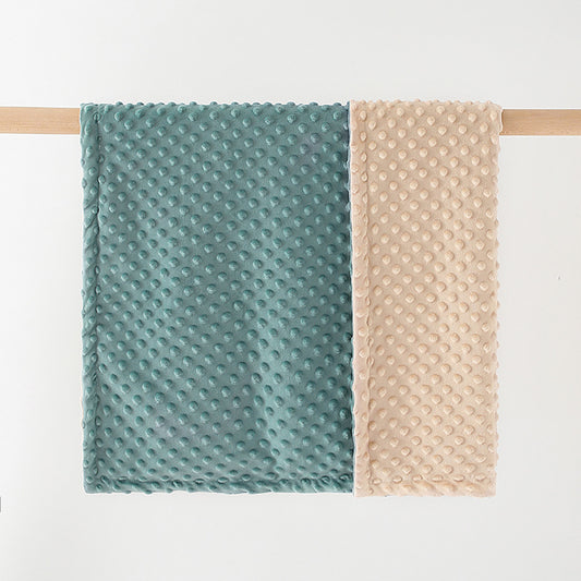 Dotted backing baby blanket

Receiving blanket for toddler

