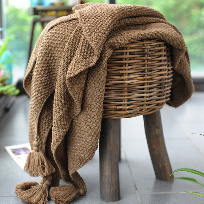 Nordic sofa throw

Office shawl blanket