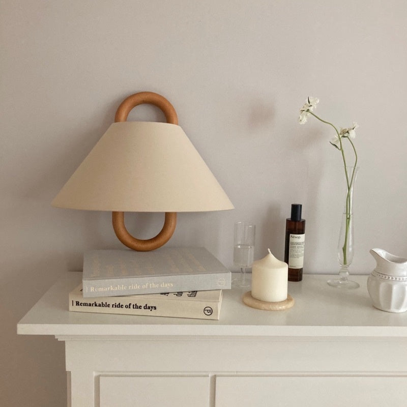 Beech Wood Wall Lamp