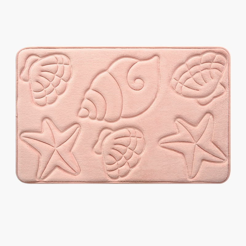 Soft bathroom mat

