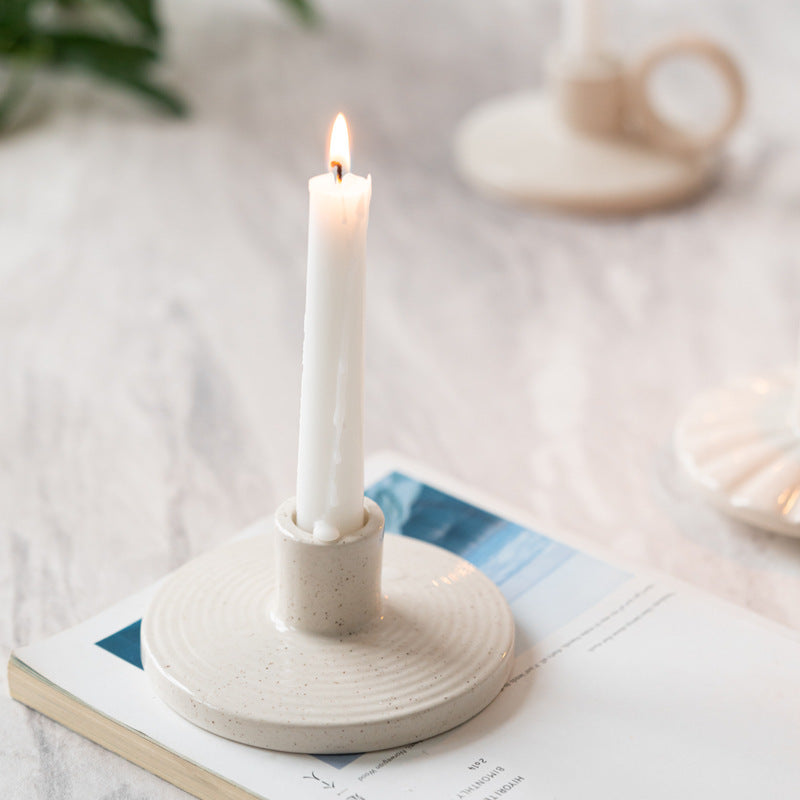  ceramic candle holder