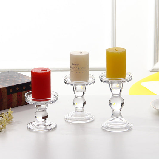 glass crafts wax holder

