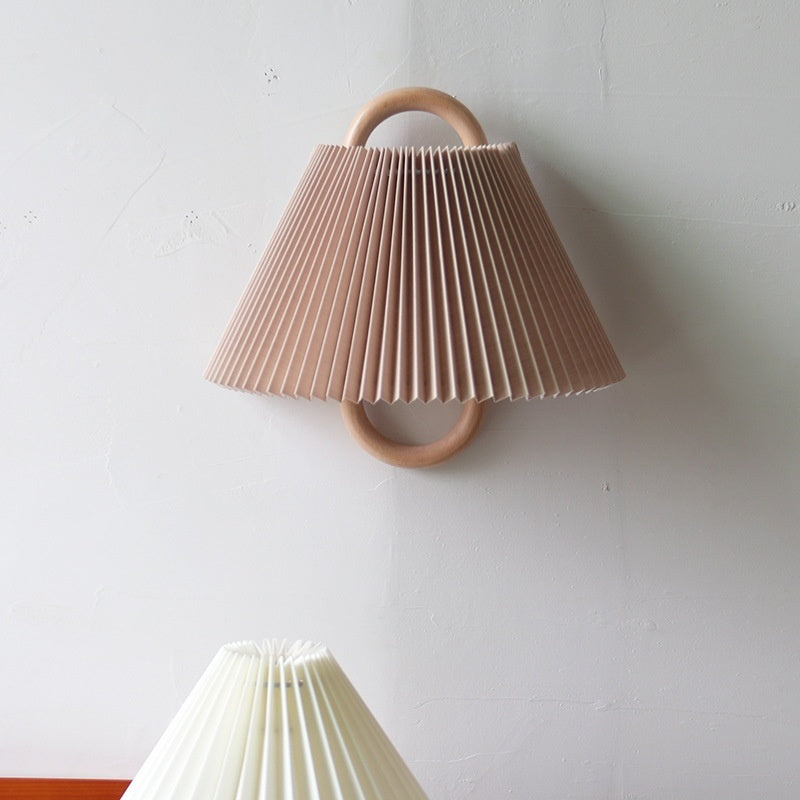 wood wall lamp