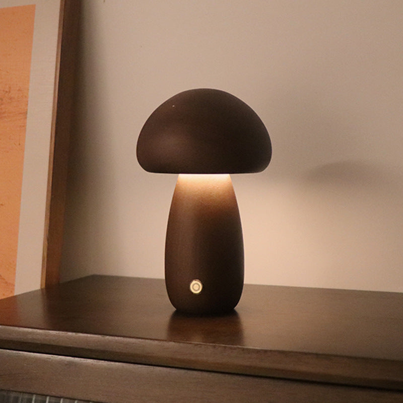 Mushroom LED Night Light – Touch Bedside Lamp - AVENWU