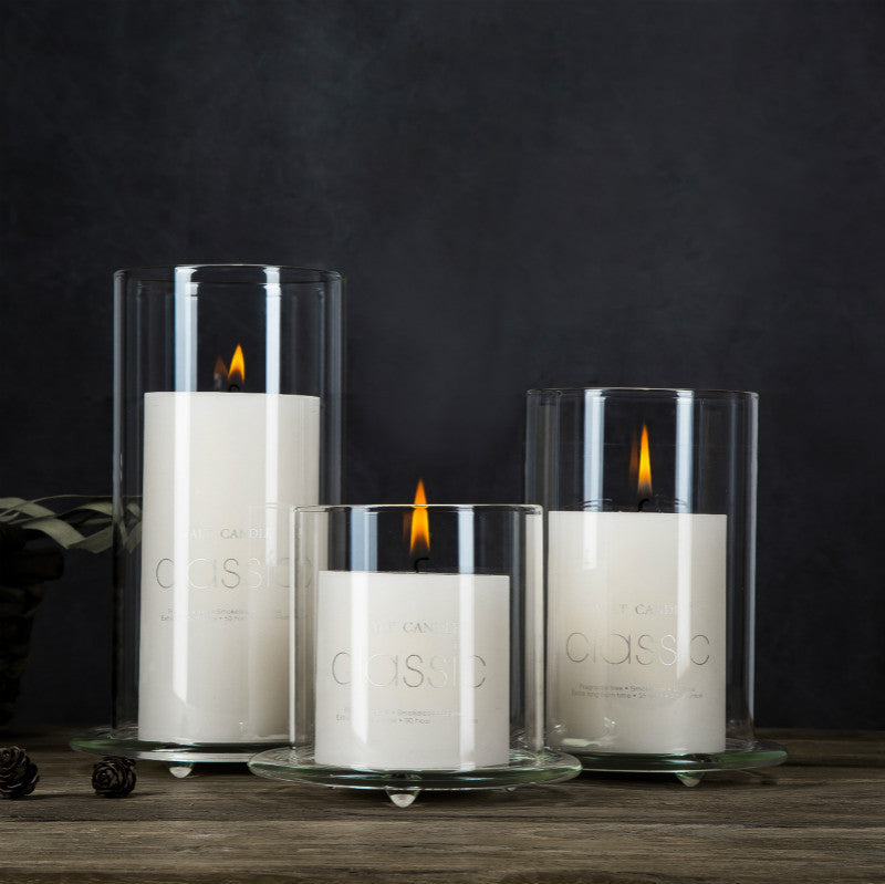 Bottomless candle holder

