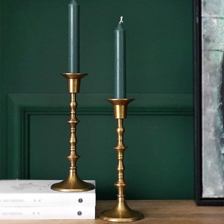 Distressed candle holder

