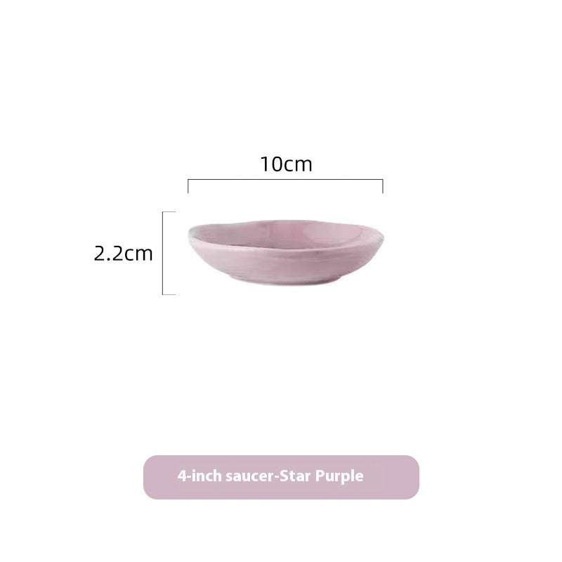 Minimalist Cream Ceramic Tableware Set