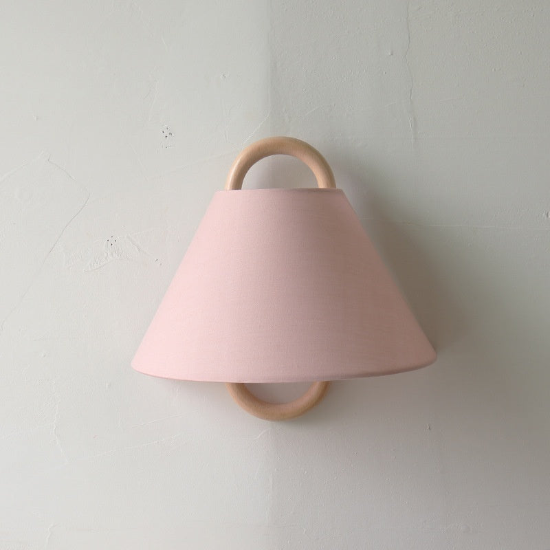 wood wall lamp