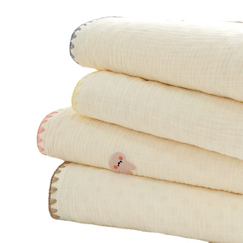 Crepe baby blanket

Newborn soothing blanket

