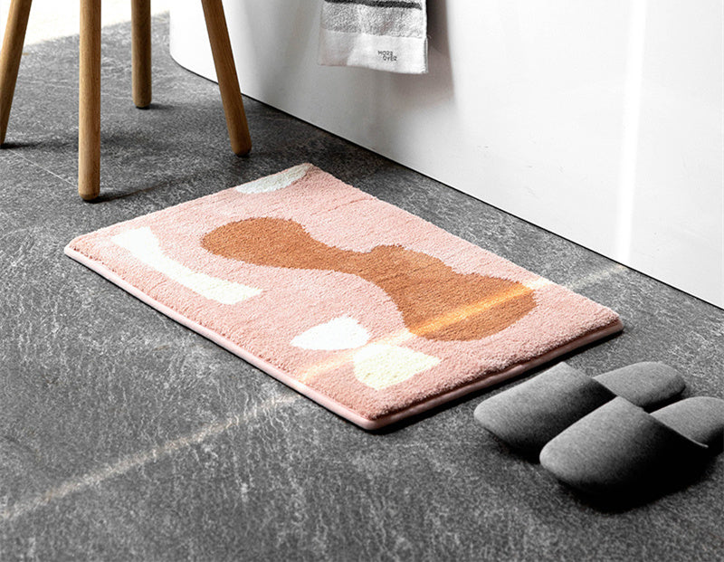 Soft bathroom mat

