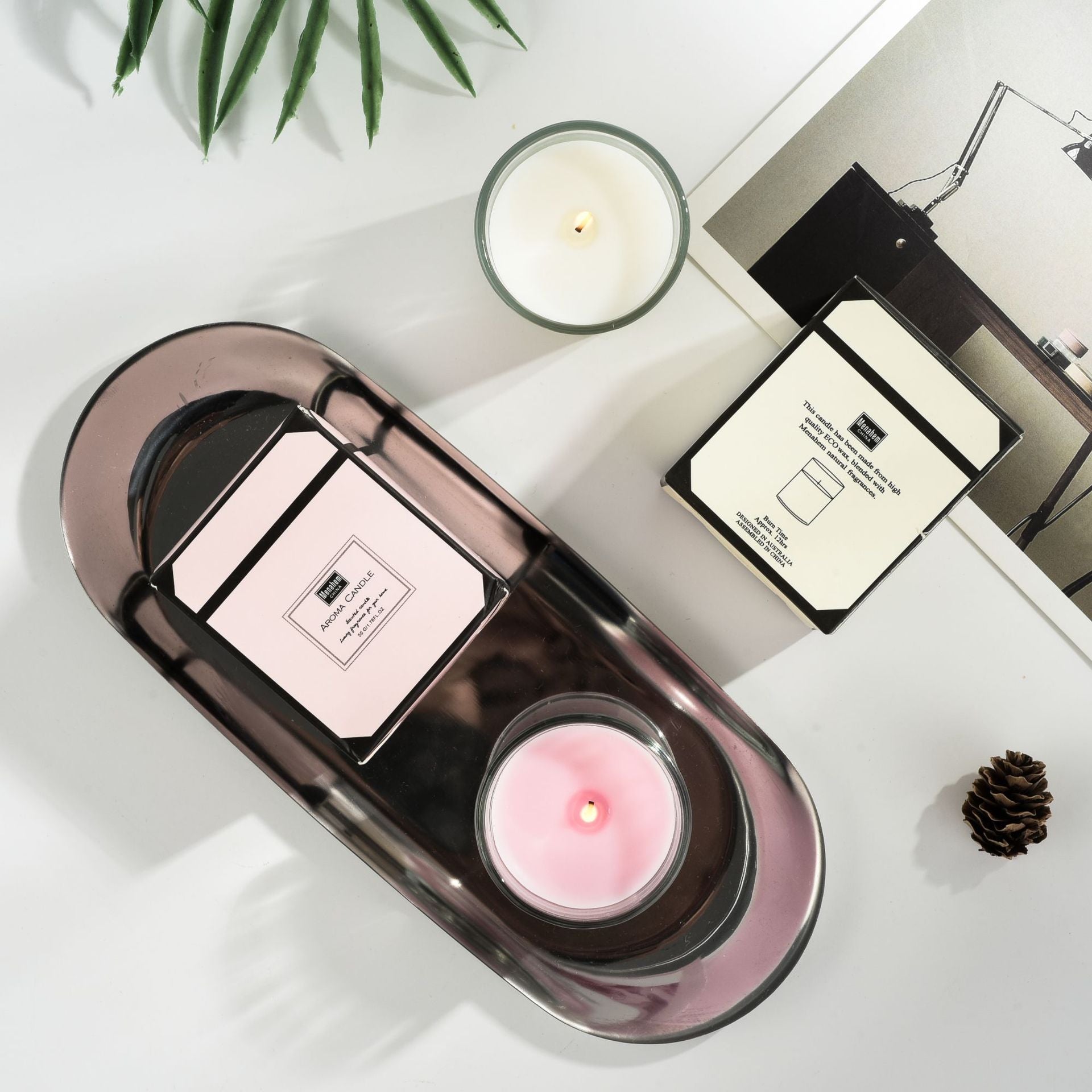 Romantic fragrance candle

