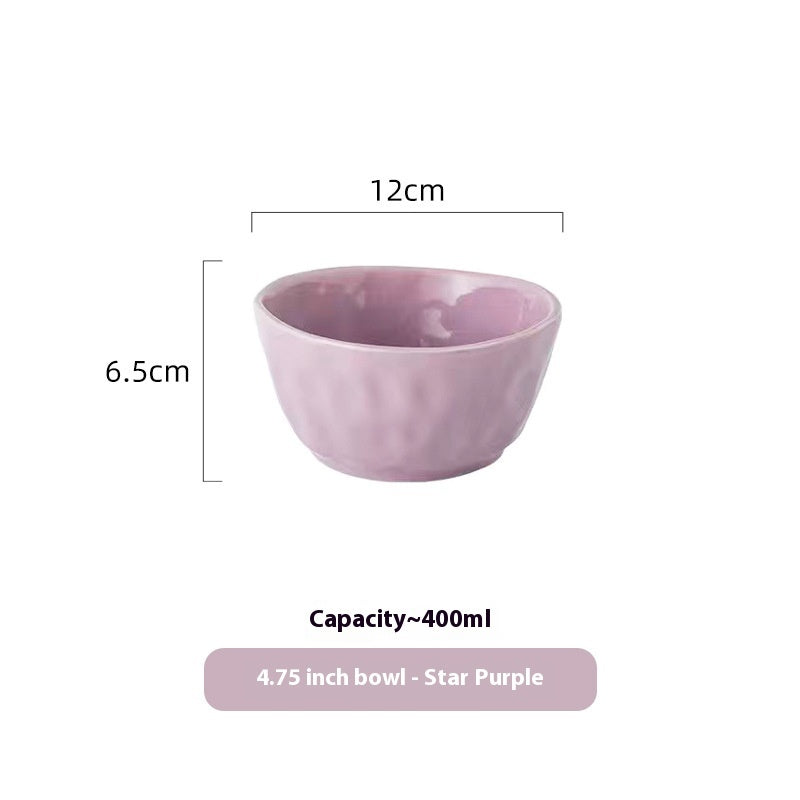 Minimalist Cream Ceramic Tableware Set
