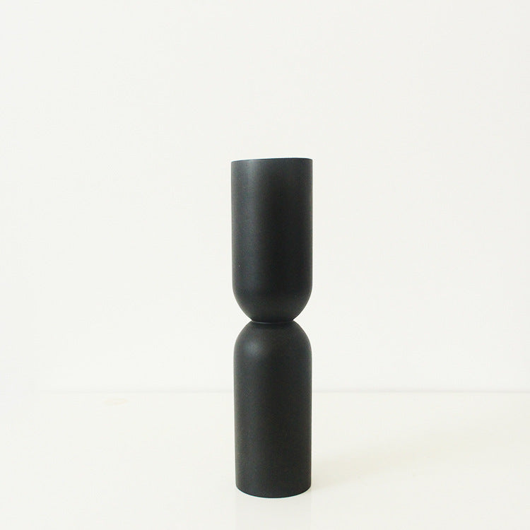 wood candle holder
