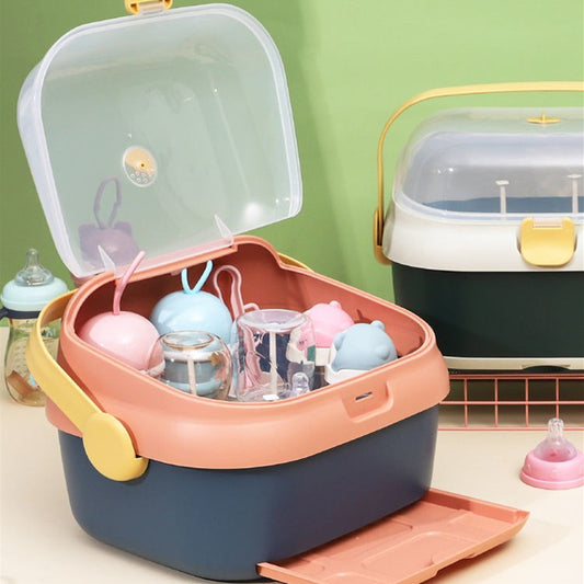 Baby supplies storage box

Multifunctional drain organizer