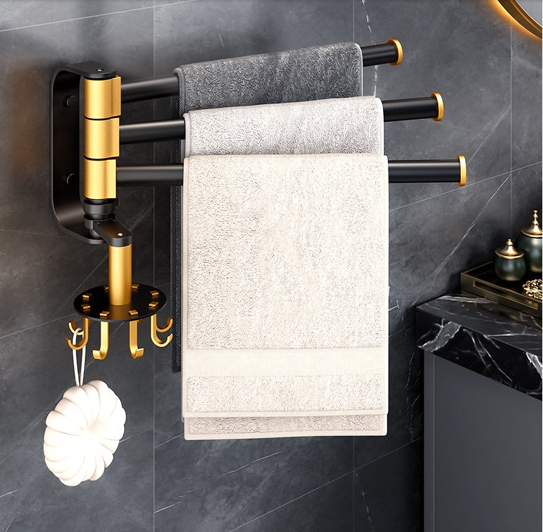 Bathroom towel holder