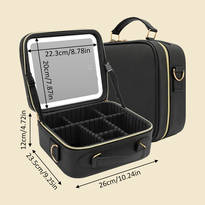 LED makeup organizer