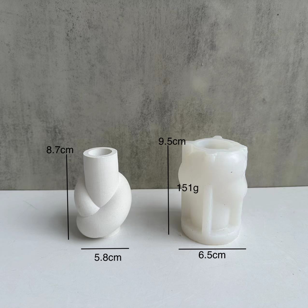 Silicone Mold for Incense & Candle Holders - AVENWU