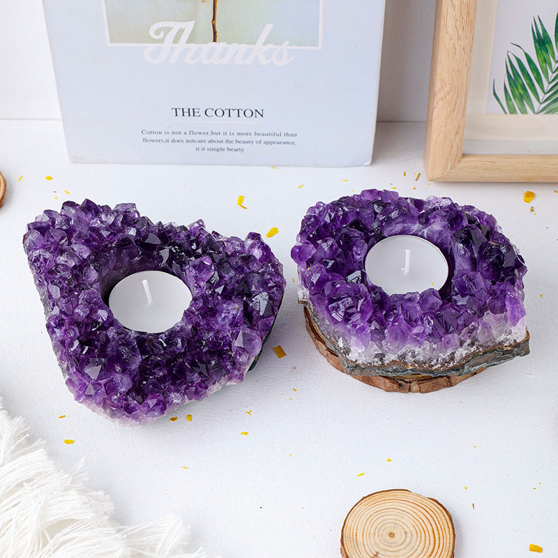 Crystal candle ornament

