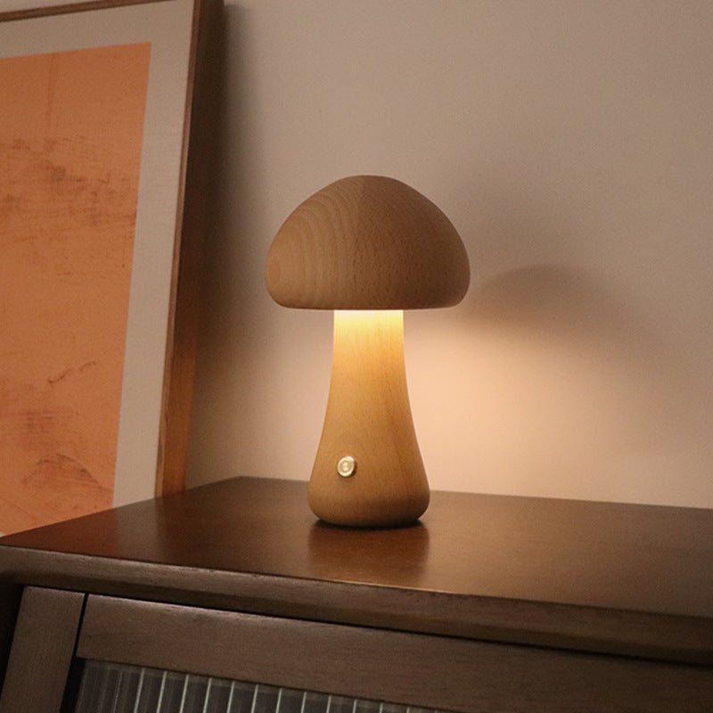 Mushroom LED Night Light – Touch Bedside Lamp - AVENWU