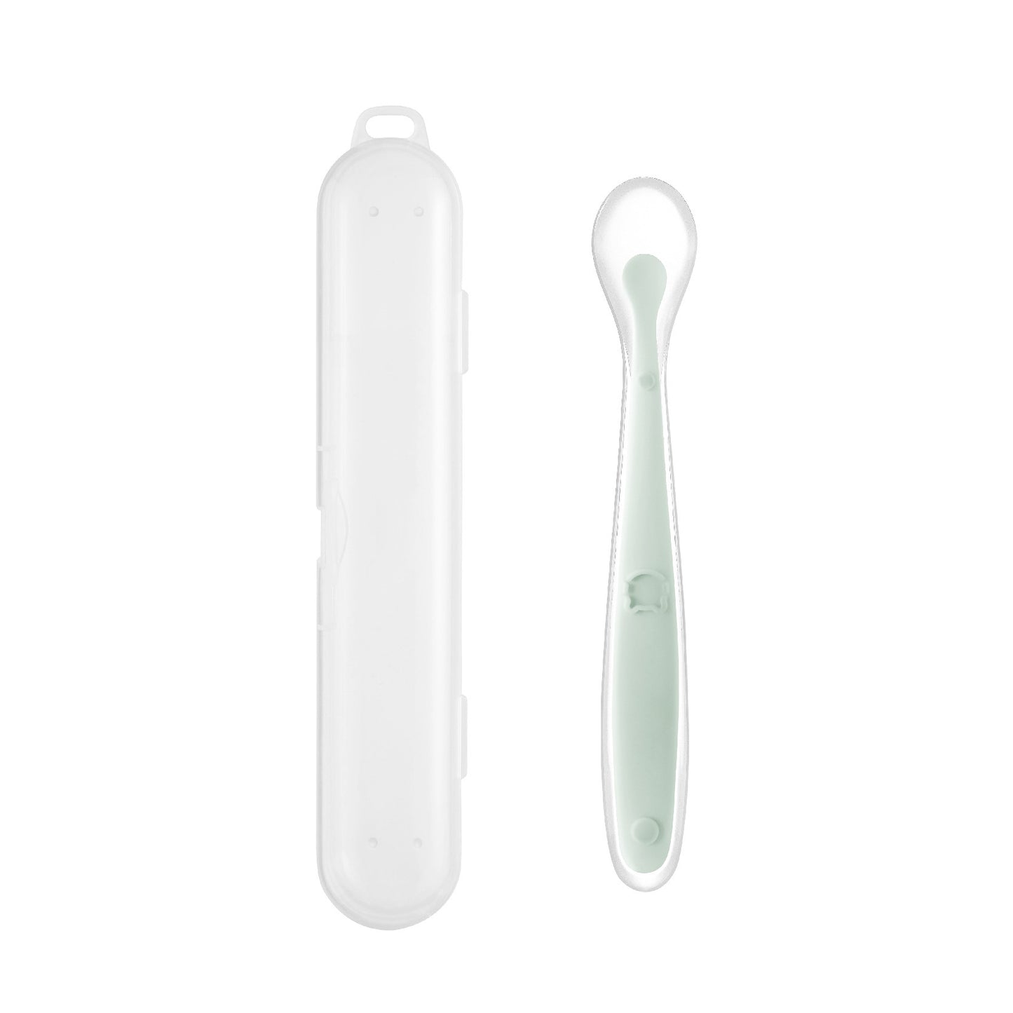 Baby food supplement spoon

Infant feeding spoon

