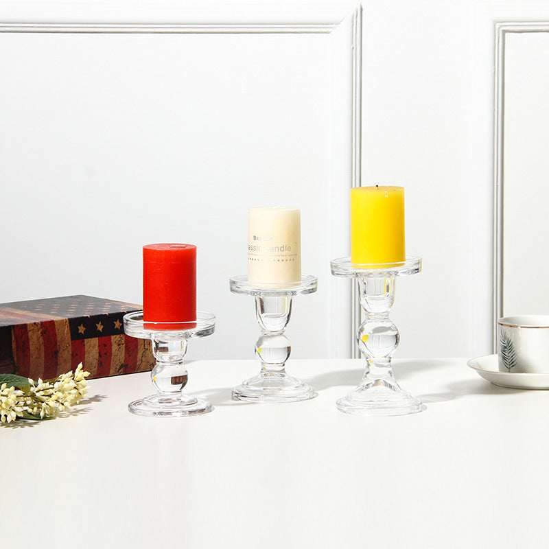 glass crafts wax holder

