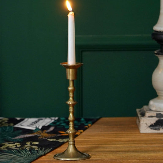 Distressed candle holder

